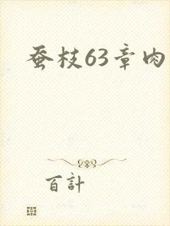 蚕枝63章肉