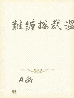 难缠总裁温柔爱