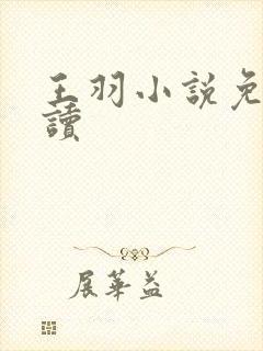 王羽小说免费阅读