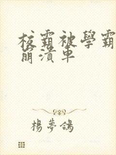 校霸被学霸玩到崩溃车