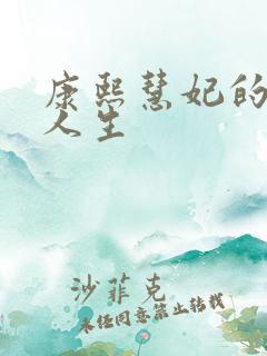 康熙慧妃的躺赢人生