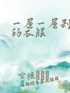 一层一层剥开我的衣服