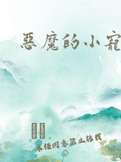 恶魔的小宠妻