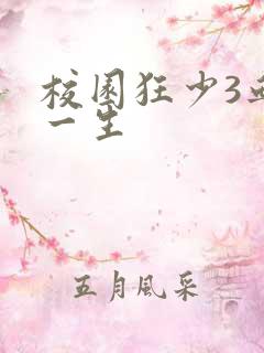 校园狂少3血染一生