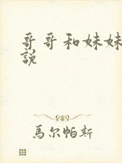 哥哥和妹妹的小说