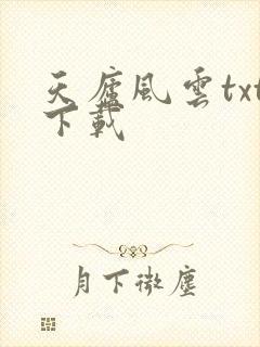天庐风云txt下载