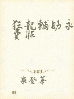 狂龙辅助永久免费版