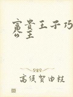 富贵王子巧遇穷公主