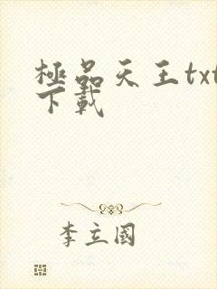 极品天王txt下载