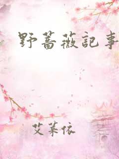 野蔷薇记事薄