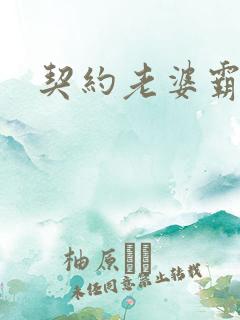 契约老婆霸总裁