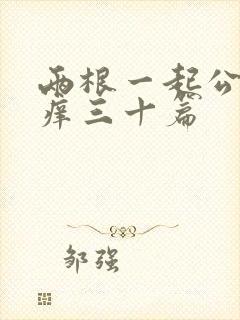 两根一起公憩止痒三十篇