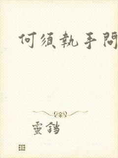 何须执手问年华