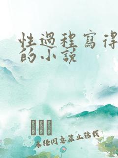 性过程写得详细的小说