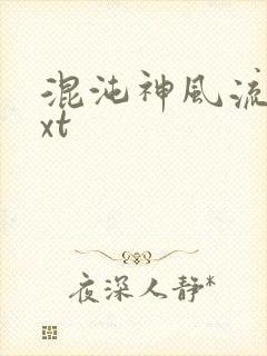 混沌神风流史txt