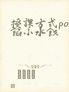 授课方式po肉馅小水饺