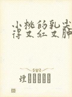 小桃的乳尖被吸得又红又肿