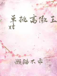 单挑高傲王子txt