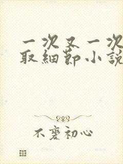 一次又一次的索取细节小说