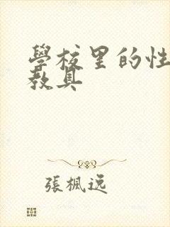 学校里的性教学教具