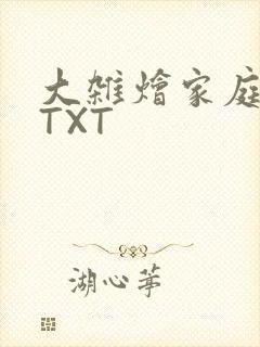 大杂烩家庭小说TXT