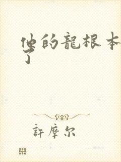 他的龙根本太大了