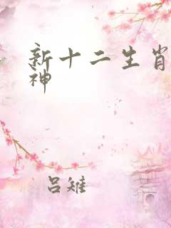 新十二生肖守护神