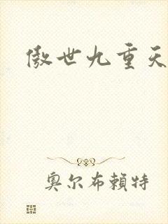 傲世九重天小说