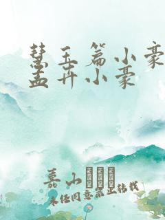 慧玉篇小豪续上孟卉小豪