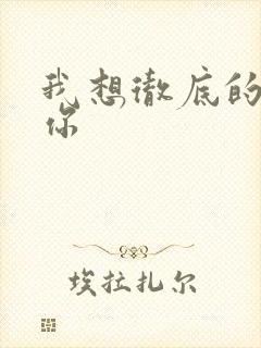 我想彻底的进入你