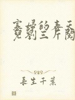 寡妇的春天白花儿刘三斤阅读