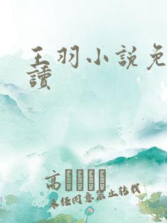 王羽小说免费阅读