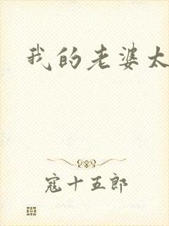 我的老婆太宠我