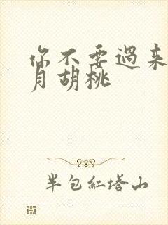 你不要过来阿三月胡桃