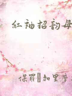 红袖招韵母攻略