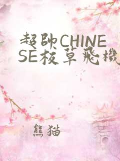 超帅CHINESE校草飞机BLUE