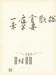 一夜贪欢总裁的幸孕妻