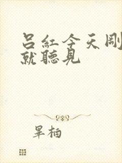 吕红今天刚进门就听见