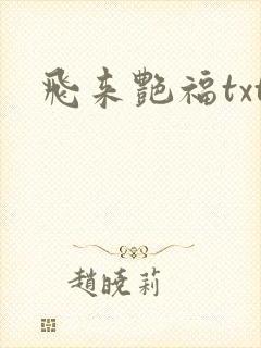 飞来艳福txt