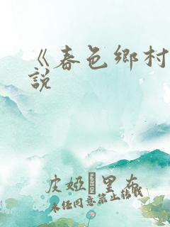 《春色乡村》小说