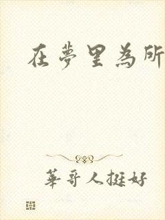 在梦里为所欲为