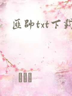 匪帅txt下载