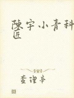 陈宇小青科学巨匠