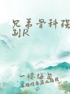 兄弟骨科强年下制R