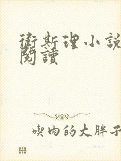 卫斯理小说在线阅读