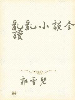 乱乱小说全文阅读