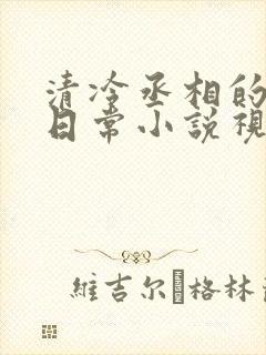 清冷丞相的爆炒日常小说视频