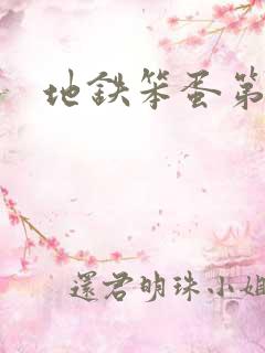 地铁笨蛋第一章