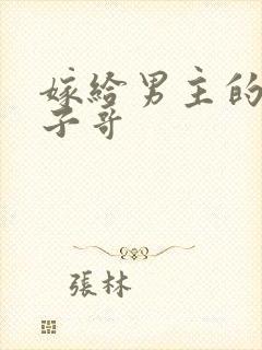 嫁给男主的病秧子哥