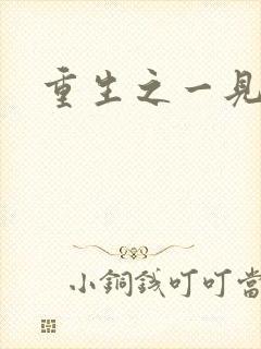 重生之一见倾心